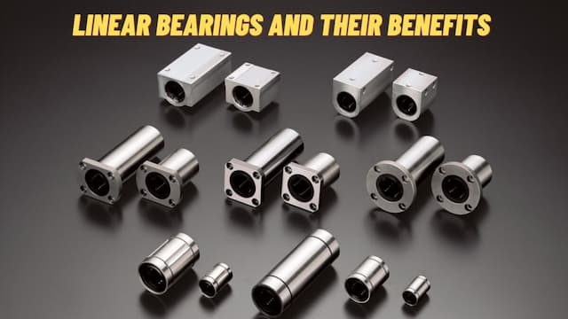Chrome-plated shaft, Shaft with base, Bearing