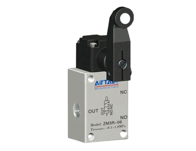 Van Cơ Khí Khí Nén ZM3 Series Airtac 3/2 Way, Van Hành Trình Cơ Khí Con Lăn Điều Khiển Khí Nén Cho Hệ Thống Tự Động Hóa