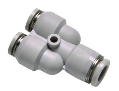 Đầu Nối Khí Nén Chữ Y PYW – Co Nối Nhanh Ống Khí, Chia Nhánh Lưu Lượng Cao