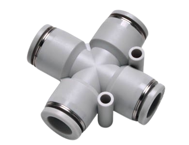 Đầu Nối Khí Nén Chữ T PZG – Co Nối Nhanh 3 Ngã Đều, Chia Khí Hiệu Quả