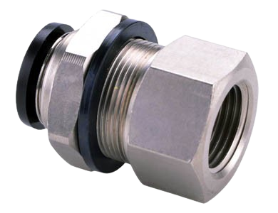 Đầu Nối Khí Nén PMF Series – Co Nối Thẳng Có Ren Ngoài, Nối Nhanh Ống Khí