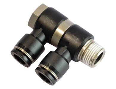 Airtac PHW Tê Nối Khí Nén Inox 3 Ngả Ren Ngoài – Đầu Nối Nhanh Push-In