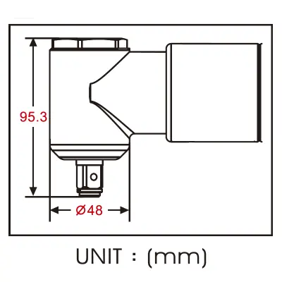 Súng Xiết Bu Lông Khí Nén Onpin OP-100LH 1/2 Inch – Cơ Cấu Búa Kép, Mô-men Xoắn 110 Nm