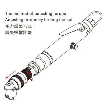 Súng Vặn Ốc Chỉnh Lực Onpin OP-5CLB08 Series 3/8" - M5, 5 Nm, 800 rpm