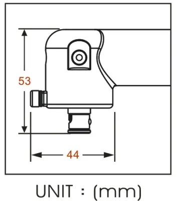 Tua Vít Khí Nén Góc Onpin OP-311LHA EN ISO 11148-6 - Lực Siết Max 90Nm, 8500rpm