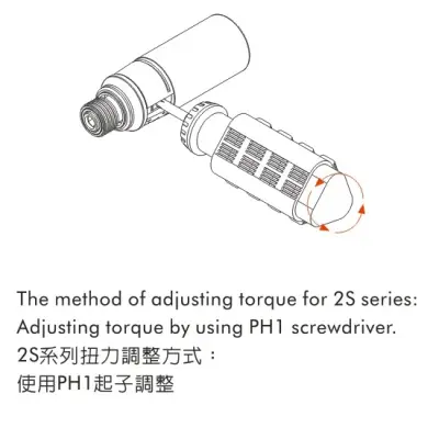 Máy Bắt Vít Khí Nén Onpin OP-2S3215 - Tự Động Ngắt, Lực Siết 1.5-3.2Nm, Khai Tháo Chính Xác ±3%