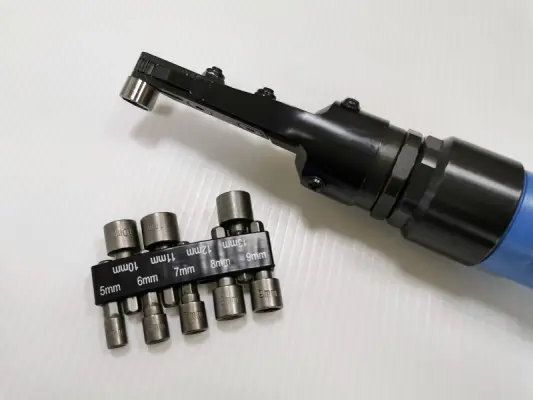 Cờ Lê Cóc Khí Nén Onpin OP-806LS EN ISO 11148-6 - Hex 6mm 1/4", 250rpm, 10Nm