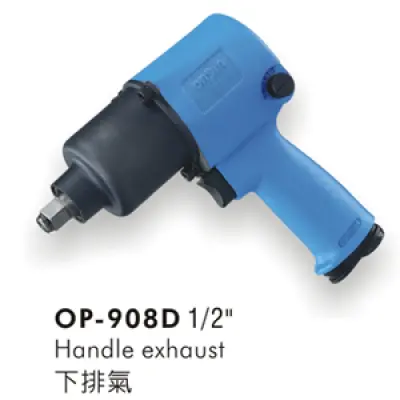 Súng Siết Mở Lực Khí Nén Onpin OP-908D - M18~M20, Lực Móc 600Nm, 6700rpm, Búa Đôi