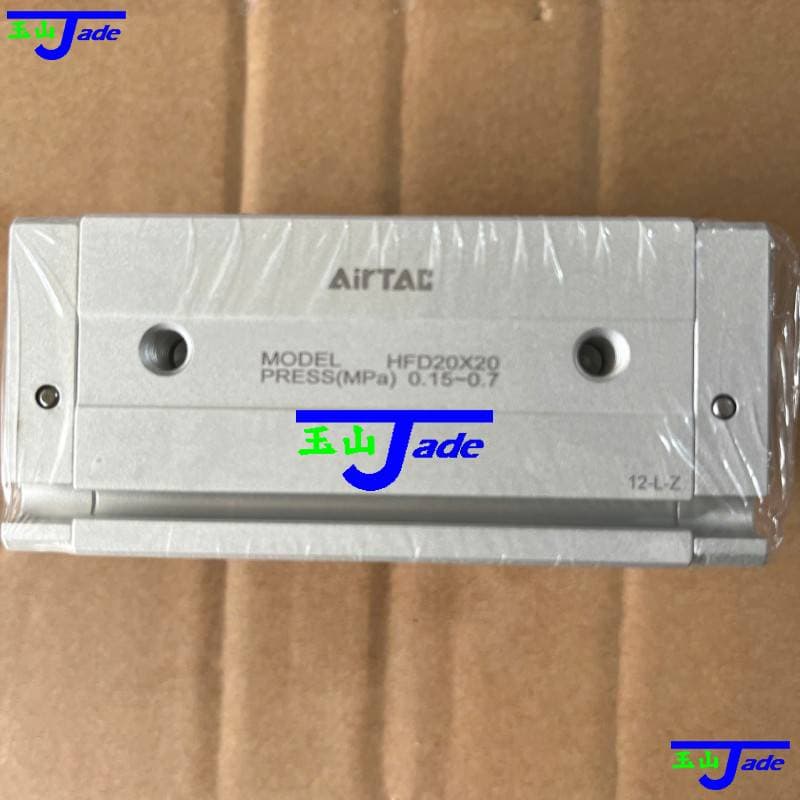 Kẹp Khí Nén Compact HFD Series AIRTAC, Air Gripper Hai Piston Lực Kẹp Mạnh, Thiết Kế Ray Đôi Chính Xác Cao