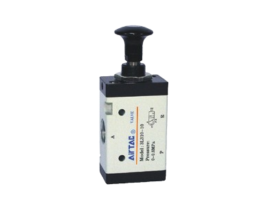 Van Khí Nén 3/2 Way 3L Series Push Pull Valve, Van Kéo Đẩy Khí Nén 3L110 3L210 3L310, Van Điều Khiển Khí Nén 1/8 1/4 3/8 Inch
