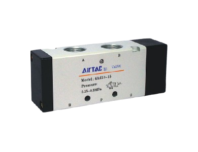 Van Khí Nén 4A400 Series 5/2 5/3 Way Pneumatic Directional Valve, Van Điều Khiển Khí Nén 4A410 4A420 4A430C 4A430E 4A430P