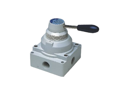 Van Gạt Tay Khí Nén 4HV / 4HVL Series – Van Điều Khiển Khí Nén 4/2, 4/3 Bền Bỉ, Chính Xác