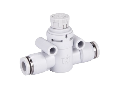 PTA Speed Controller – Pneumatic Flow Control Valve for Air Tubing