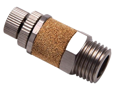 BESL Series Pneumatic Silencer – Adjustable Air Muffler with Flow Control (1/8”–1/2”)