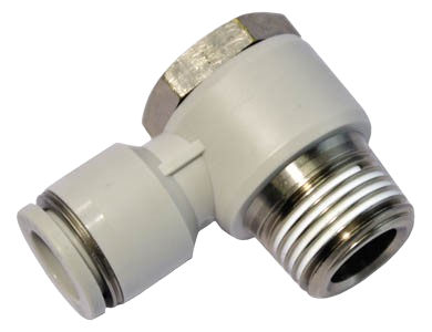 PH Series Male Elbow Pneumatic Fitting – 90° Push-in Air Connector