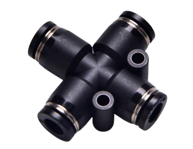 Đầu Nối Khí Nén Chữ T PZG – Co Nối Nhanh 3 Ngã Đều, Chia Khí Hiệu Quả