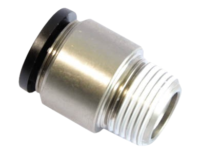 Đầu Nối Khí Nén Airtac POC Ren Ngoài – Co Nối Nhanh Push-In, M5 đến 1/2", Nhỏ Gọn, Kín Khí