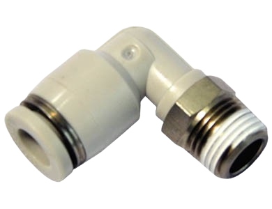 Co Nối Khí Nén Airtac Góc PL – Đầu Nối Nhanh Ren Ngoài, Inox 304, Kín Khí, Bền Bỉ