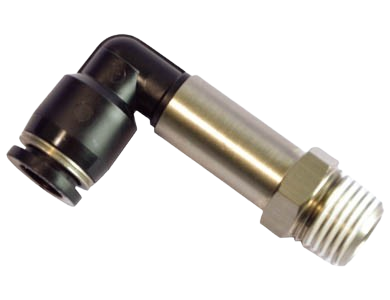 Co Nối Góc Airtac 90 Độ Ren Ngoài Dài PLL-S Inox – Đầu Nối Khí Nén Push-In