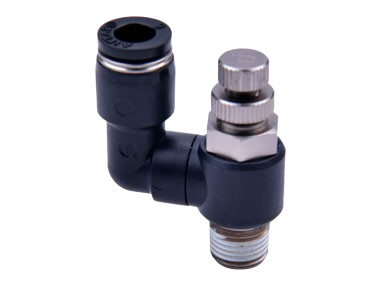 PSS-S Khớp Nối Nhanh Inox Airtac Điều Chỉnh Tốc Độ 360° – Van Tiết Lưu Khí Nén Universal