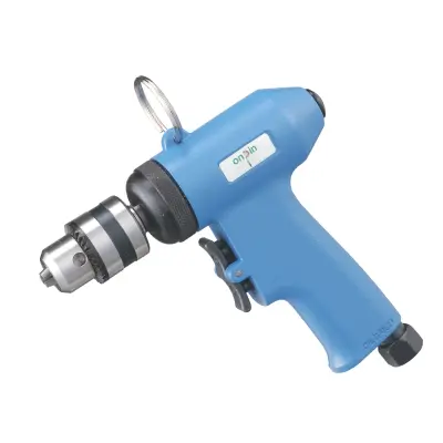 Máy Khoan Khí Nén Onpin OP-601C - Đầu Kẹp 10mm, 2500 RPM, Thoát Khí Tay Cầm, Đảo Chiều