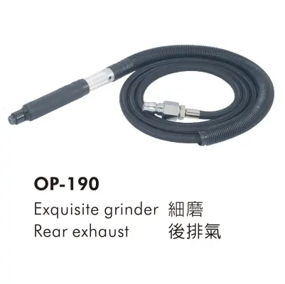 Máy Mài Bút Khí Nén Onpin OP-190 - Đầu Kẹp 3mm (1/8"), 70,000 RPM, Vỏ Nhôm 0.25kg