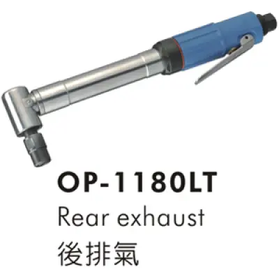 Máy Mài Khí Nén OP-1180LT - Model OP-1180LT Kẹp 6mm, Tốc Độ 18000 rpm, Áp Suất 90 psi (6.2 bar), Công Suất 0.3 HP