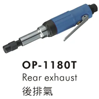 Máy Mài Khí Nén OP-1180T - Kẹp 6mm, Tốc Độ 25000rpm, Áp Suất 90psi (6.2bar), 0.3HP