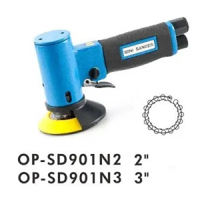 Máy Chà Nhám Khí Nén OP-SD901N2 / OP-SD901N3 - Đế 2-3 inch, 16000rpm, Quỹ Đạo 2.5mm, 90psi (6.2bar)
