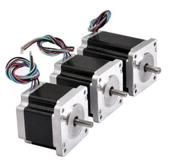 NEMA 24 (60X60MM) 2PHASE DC 1.8° Moons' step motor