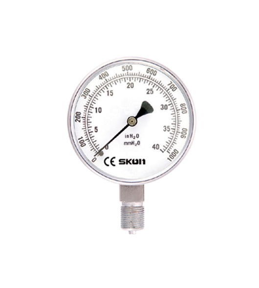 Micro Pressure Gauge - Bottom Mounting 311.12