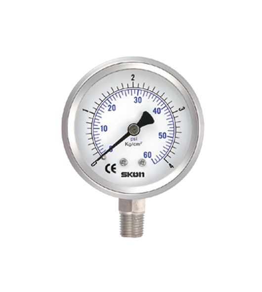 All Stainless Steel Filled Pressure Gauges 321.23