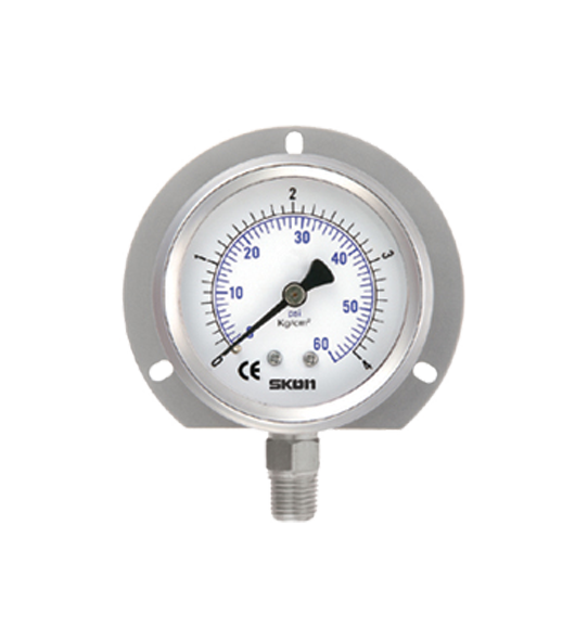 All Stainless Steel Filled Pressure Gauges 322.23