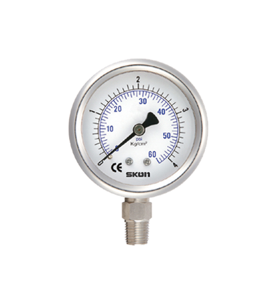 All Stainless Steel Filled Pressure Gauges 331.23