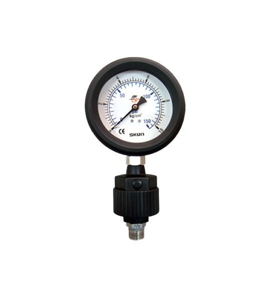 PP Diaphragm Pressure Gauges 421-64