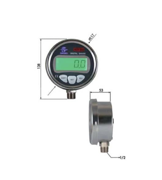Đồng hồ đo áp suất điện tử Skon SDI04-L / SDI04-B