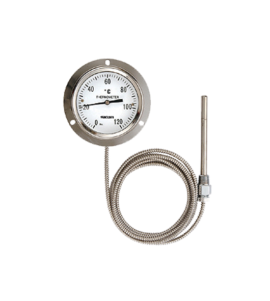 Electric Contact Thermometers for Bottom Mounted Capillaries Connection CT-4