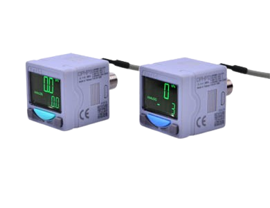 AirTAC DPH Series Digital Pressure Sensor with Analog Output, Dual-Color LCD Display