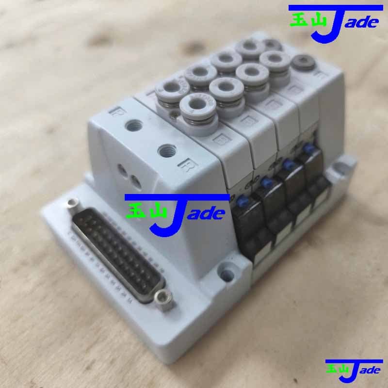 CPV10S Series Integrated Solenoid Valve Manifold, 4–24 Stations, DC12V/DC24V, Compact Pneumatic Control Valve