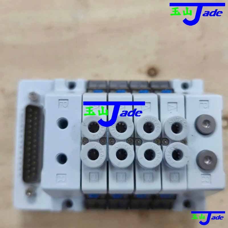 CPV10S Series Integrated Solenoid Valve Manifold, 4–24 Stations, DC12V/DC24V, Compact Pneumatic Control Valve