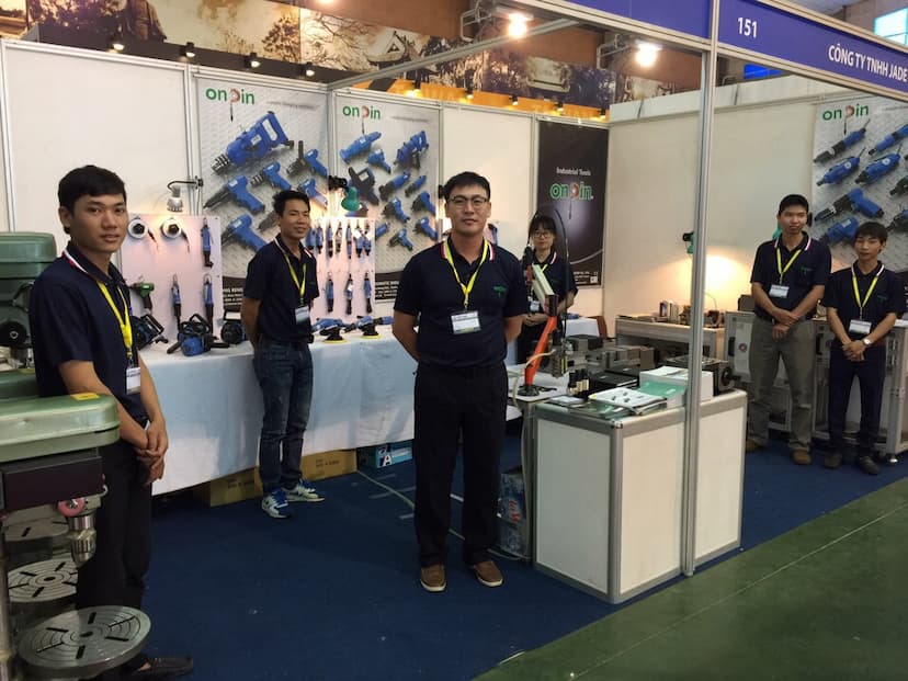 JADE M – TECH Co., Ltd. participated in the 4th International Exhibition and Conference on machine tools, precision mechanics & metalworking 2016